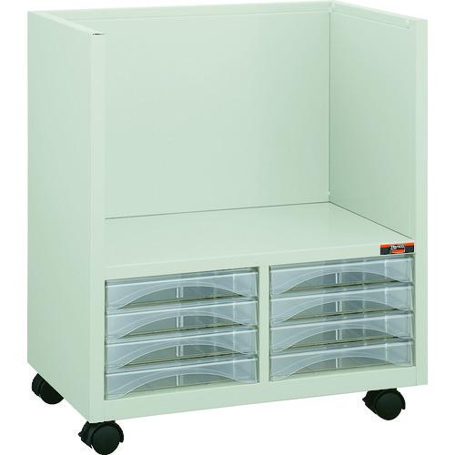 (送料別途)(直送品)TRUSCO 収納ケース キャスター付 下側A浅型引出8個付 BS2A4-S4...