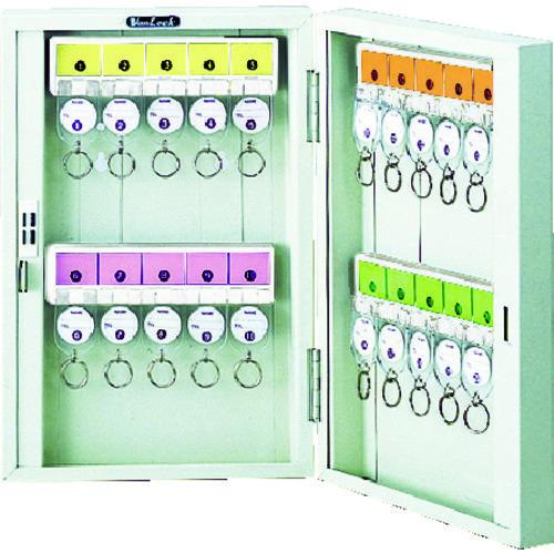 TRUSCO キーボックス 鍵付タイプ ホルダ数20個 K-20