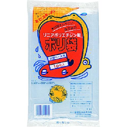 積水 20型ポリ袋 透明 #8 N-9638