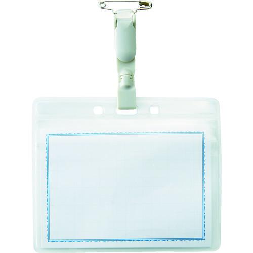 TRUSCO 回転名札 大サイズ 安全ピンタイプ TTNF-C31