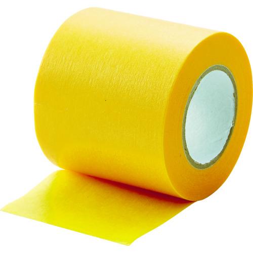TRUSCO 建築塗装用マスキングテープ 幅50mm長さ18m 2巻入 イエロー MTA-5018-...