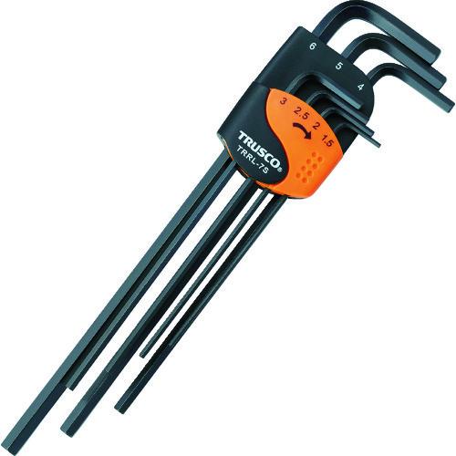 TRUSCO 六角棒レンチセット ロングタイプ 7本組 TRRL-7S