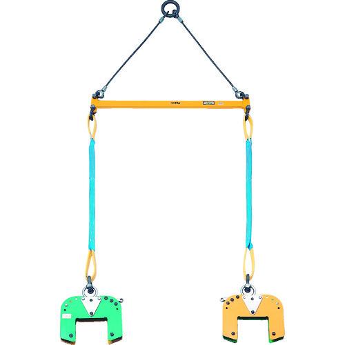 (送料別途)(直送品)スーパー 木質梁専用吊クランプ天秤セット BLC200S