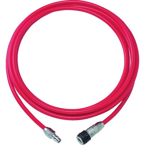 TRUSCO エアブレードホース ウレタンブレードチューブ 内径6.5×外径10mm 全長5m カッ...