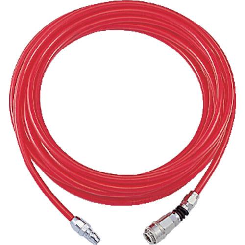 TRUSCO エアブレードホース ウレタンブレードチューブ 6.5×10 20m フリーアングルJ付...