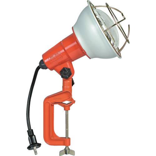 ハタヤ 防雨型作業灯 リフレクターランプ200W 100V電線0.3m バイス付 RE-200