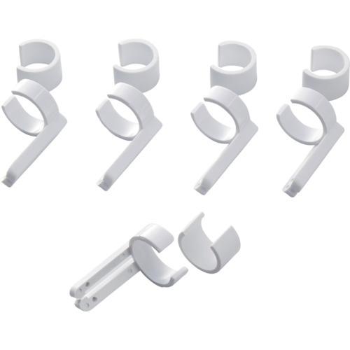 緑十字 のぼり旗からみつき防止ストッパー 5個組(5枚分) 3mポール用 ノボリ用ストッパー 255...