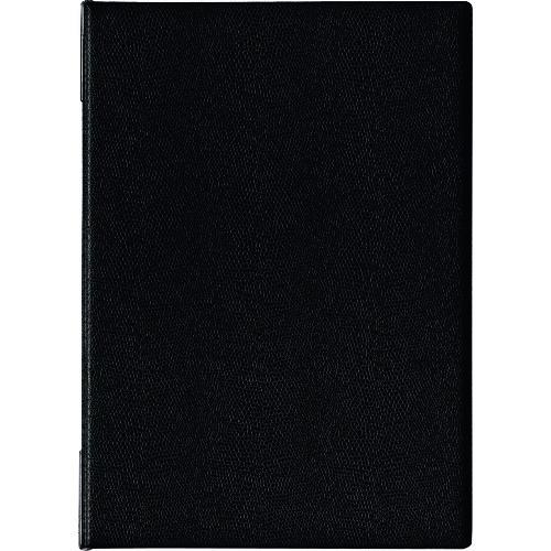 OP メニューファイル レザー調 A4 6頁 黒 MN-200-BK