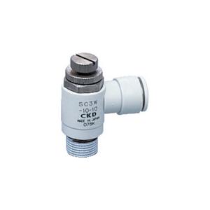 CKD スピードコントローラ ワンタッチ SC3W-6-4