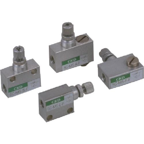 CKD スピードコントローラ 大口径タイプ M5×0.8 ストレート SC-M5-S