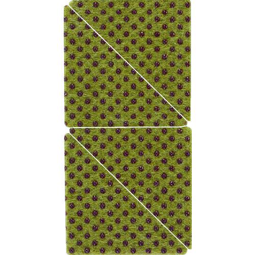 光 すべり止めフェルト 三角 4p KSFD-52