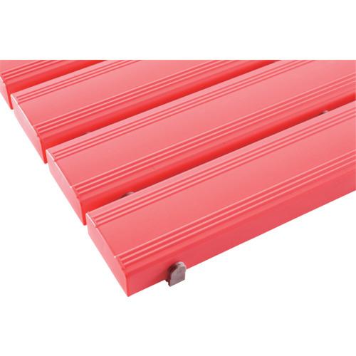 (送料別途)(直送品)テラモト 抗菌安全スノコ(完成品)400×1800mm ピンク MR-093-...