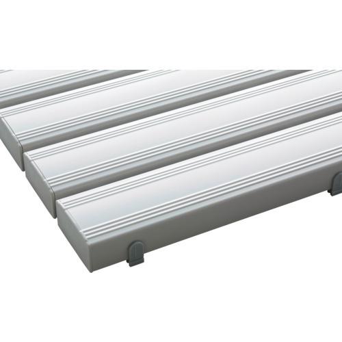 (送料別途)(直送品)テラモト 抗菌安全スノコ(完成品)400×1800mm 灰 MR-093-31...
