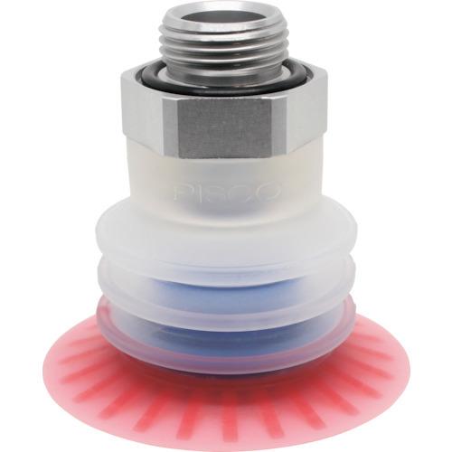 ピスコ 包装袋用真空パッド直付型20度3段G1/8平面型 VPE50PBS23-G1-FF