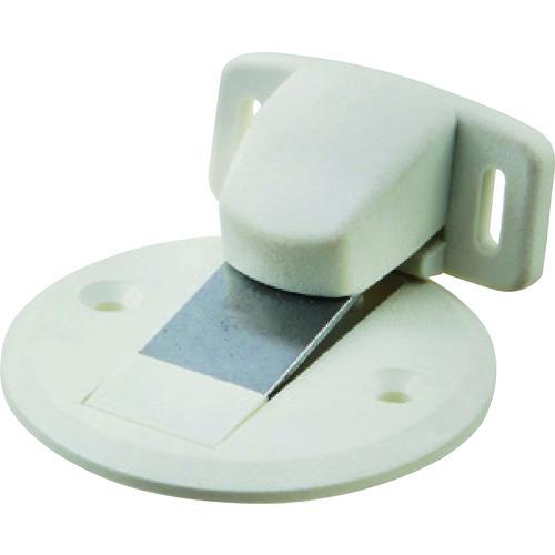 MK マグフラ戸当(面付型)(キャッチ機能付) ホワイト P-470 00S