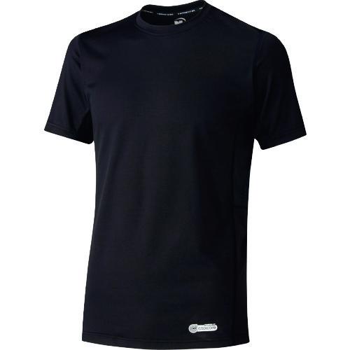 ミドリ安全 ベルデクセル 男女共用 半袖クールコアTシャツ VEC19上 ブラック M VEC19-...