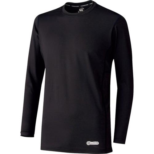 ミドリ安全 ベルデクセル 男女共用 長袖クールコアTシャツ VEC219上 ブラック LL VEC2...