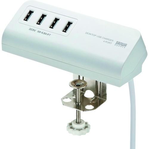 SANWA クランプ式充電器 ACA-IP50W