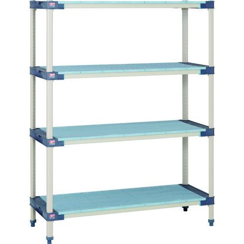 (運賃見積り)(直送品)エレクター メトロマックス4 フラットマット+抗菌樹脂製ポール 1520×6...