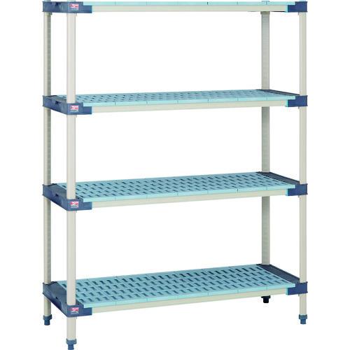 (運賃見積り)(直送品)エレクター メトロマックス4 グリッドマット+抗菌樹脂製ポール 1215×4...