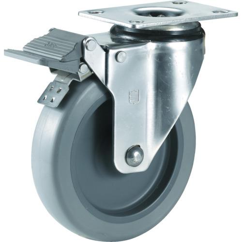 SAMSONG ステンレスキャスター 自在SP付 ウレタン 75mm TP5130-01-PLY-T...
