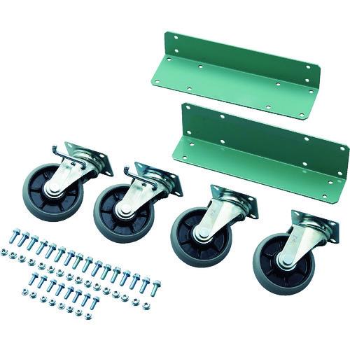 (個別送料2000円)(直送品)TRUSCO R3型用キャスターベースセット D450 Φ150ウレ...