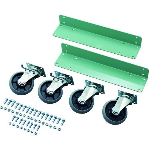 (個別送料2000円)(直送品)TRUSCO R3型用キャスターベースセット D600 Φ150ウレ...