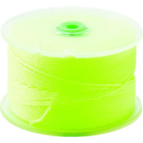 TRUSCO 蛍光水糸マルミエ 極太 120m イエロー MI-120-Y