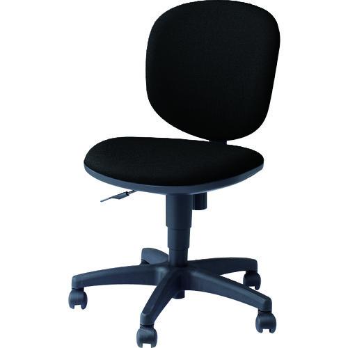 (送料別途)(直送品)ナイキ 事務用チェア ブラック 肘なし SER510F-BK