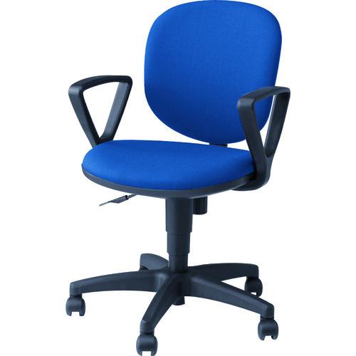 (送料別途)(直送品)ナイキ 事務用チェア ブルー 固定肘付 SER511F-BL