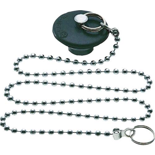 SANEI バス用W式クサリ付ゴム栓 PH27-35