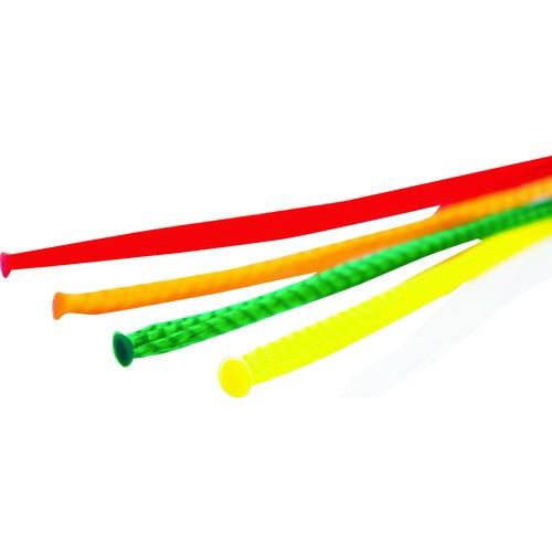 (メール便可)TRUSCO みかんネット 長さ45cm アソートタイプ 5本入 BESNA-5