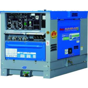 送料無料】防音型エンジン溶接機 DLW-300ES デンヨー 2006年 中古