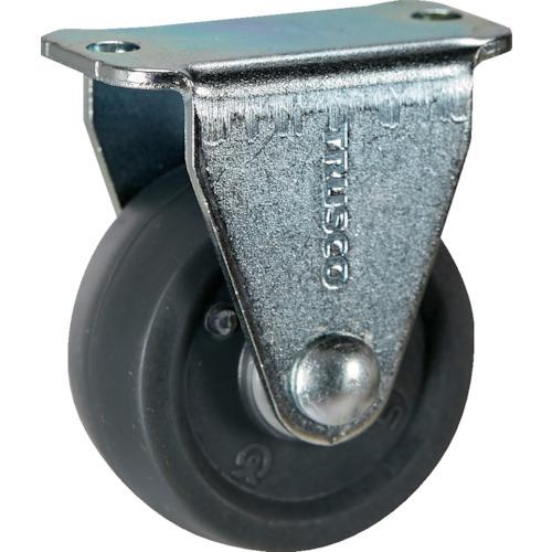 TRUSCO キャスター TYGシリーズ 固定 エラストマー車 32mm TYGEK-32