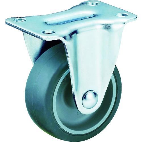 TRUSCO キャスター TYGシリーズ 固定 エラストマー車 65mm TYGEK-65