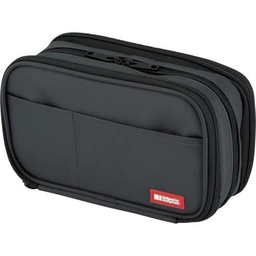 リヒト ペンケース(ブックタイプ)トリプル 黒 A7556-24