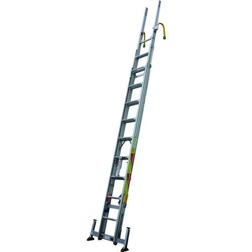(送料別途)(直送品)ナカオ 3連伸縮ハシゴ レン太 7m アウトリガー 屋根上セット付 3REN-...