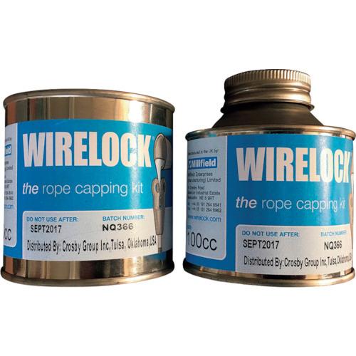 (送料別途)(直送品)クロスビー ワイヤロック 500cc W416-7-500