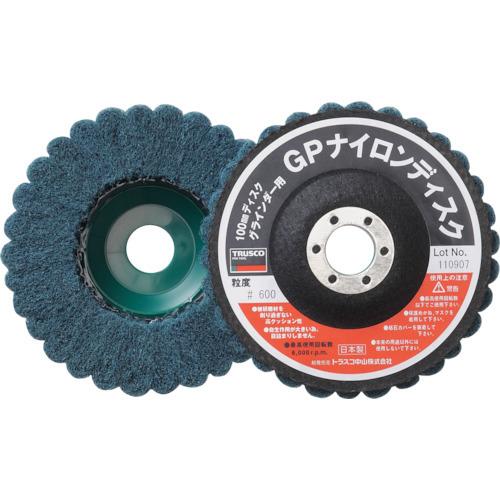 TRUSCO ナイロンディスク Φ100X15X16 (5個入) 600 GPN100:600