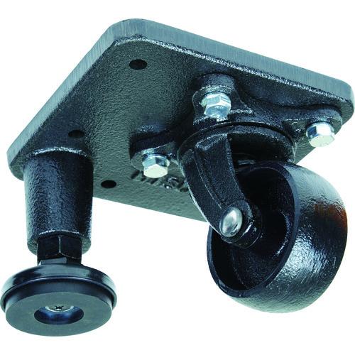 (送料別途)(直送品)東北車輛製造所 アジャスター付プレート型キャスター鉄 TCALZ-Z