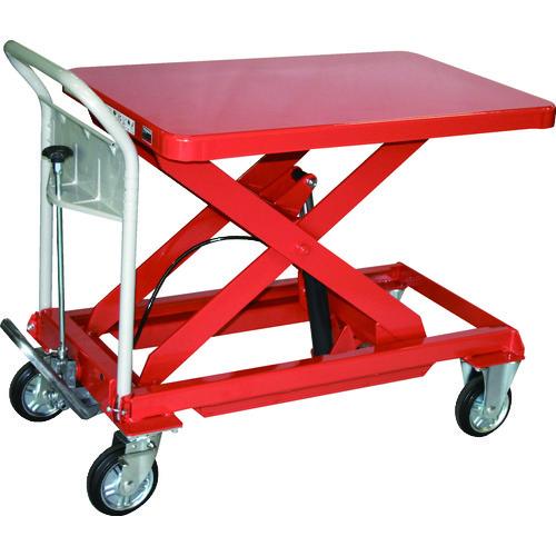 (運賃見積り)(直送品)TRUSCO ハンドリフター 500kg 600X900 オレンジ HLFA...