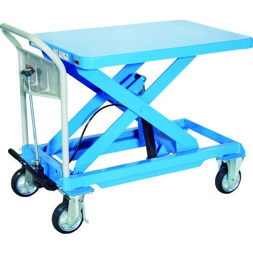 (直送品)TRUSCO ハンドリフター 500kg 600X900 ブルー HLFA-E500B