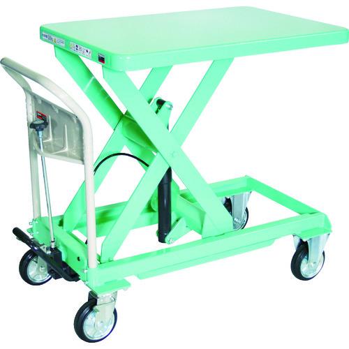 (直送品)TRUSCO ハンドリフター 500kg 600X900 グリーン HLFA-E500G