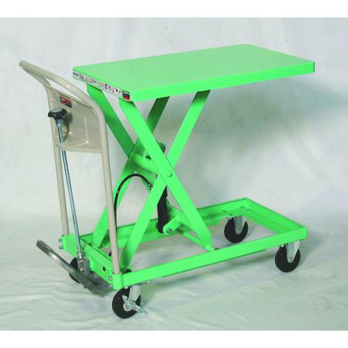 (運賃見積り)(直送品)TRUSCO ハンドリフター 150kg 400X720 グリーン HLFA...