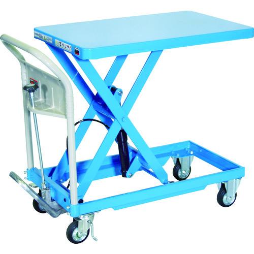 (運賃見積り)(直送品)TRUSCO ハンドリフター 250kg 500X800 ブルー HLFA-...