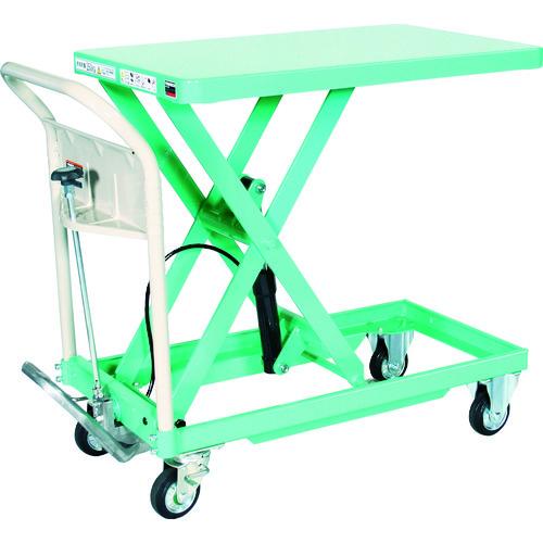 (運賃見積り)(直送品)TRUSCO ハンドリフター 250kg 500X800 グリーン HLFA...