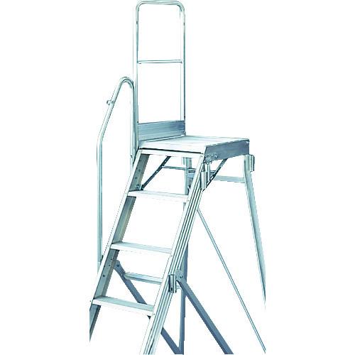 (送料別途)(直送品)TRUSCO 踏み台TDAD用片側手すり 高さ1100mm TDAD-TS-1...