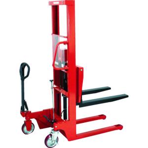 送料別途)(直送品)TRUSCO コゾウリフター 電動油圧式 400kg フォーク高 
