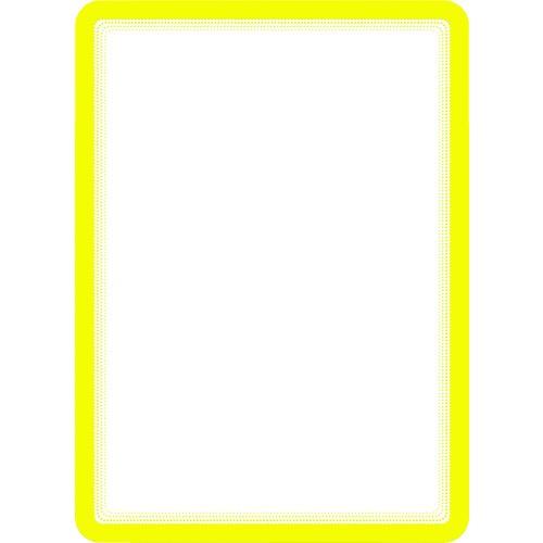 tarifold ディスプレイポケット マグネットタイプ A4サイズ 2枚入り 黄 194904