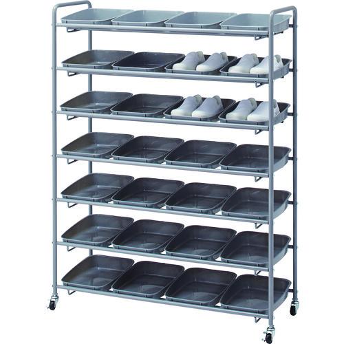 (送料別途)(直送品)KAWAJUN 7段シューズラック28 BEA015